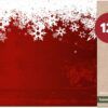 matches21 - Webshop Tischsets Platzsets MOTIV abwaschbar Schneeflocken Weihnachten 126235 36 1 33