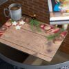 matches21 - Webshop Tischsets Platzsets MOTIV abwaschbar Weihnachten Gewuerze und Holzoptik 126228 14 1 35