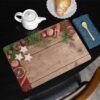 matches21 - Webshop Tischsets Platzsets MOTIV abwaschbar Weihnachten Gewuerze und Holzoptik 126228 15 1 36