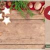 matches21 - Webshop Tischsets Platzsets MOTIV abwaschbar Weihnachten Gewuerze und Holzoptik 126228 9 1 30