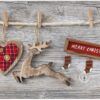 matches21 - Webshop Tischsets Platzsets MOTIV abwaschbar Weihnachten Merry Christmas und Holzoptik 126227 39 1 28