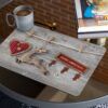 matches21 - Webshop Tischsets Platzsets MOTIV abwaschbar Weihnachten Merry Christmas und Holzoptik 126227 46 1 35