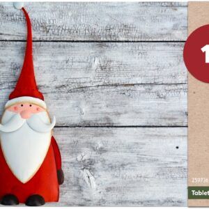 matches21 - Webshop Tischsets Platzsets MOTIV abwaschbar Weihnachten Nikolaus und Holzbrett 126225 8 1 10