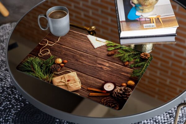 matches21 - Webshop Tischsets Platzsets MOTIV waschbar Geschenk Weihnachtsdeko Holz Weihnachten 126265 14 1 26