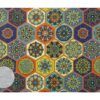 matches21 - Webshop Tischsets Platzsets Textil CLOTH Fliesen Mosaik Muster bunt 2er Set 45x30 cm 125038 1 1 5