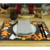 matches21 - Webshop Tischsets Stoff CLOTH waschbar Lebkuchen Gewuerze Tannenzapfen Schiefer 126220 5 1 30