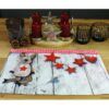 matches21 - Webshop Tischsets Stoff CLOTH waschbar Rentier Sterne Herz Holzbrett Weihnachten 126206 7 1 27