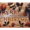 matches21 - Webshop Tischsets Stoff CLOTH waschbar Weihnachten MERRY CHRISTMAS Holz 126213 1 1 19