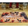 matches21 - Webshop Tischsets Stoff CLOTH waschbar Weihnachten MERRY CHRISTMAS Holz 126213 7 1 22