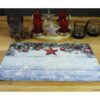 matches21 - Webshop Tischsets Stoff CLOTH waschbar Weihnachtsdeko Stern Zweige Schnee Holz 126214 7 1 30