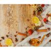 matches21 - Webshop Tischsets Stoff CLOTH waschbar Weihnachtsgewuerze Zapfen Holz Weihnachten 126216 1 25