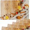 matches21 - Webshop Tischsets Stoff CLOTH waschbar Weihnachtsgewuerze Zapfen Holz Weihnachten 126216 4 1 28