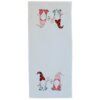 matches21 - Webshop Tischwaesche CARINA Wichtel Winter Stick Mitteldecken weiss bunt Poly 3 Modelle 125835 2 1 16