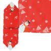 matches21 - Webshop Tischwaesche DOREEN Schneemaenner Stick Mitteldecken rot Polyester 2 Modelle 125841 1 10