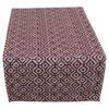 matches21 - Webshop Tischwaesche HANNA Quadrat Druck bordeaux viele Modelle 124914 1 1 14