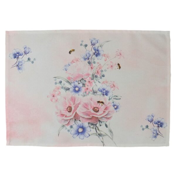 matches21 - Webshop Tischwaesche Heimtextilien Blueten Pastell rosa bunt bedruckt 1 Stk viele Modelle 124088 3 1 24