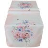 matches21 - Webshop Tischwaesche Heimtextilien Blueten Pastell rosa bunt bedruckt 1 Stk viele Modelle 124088 5 1 36