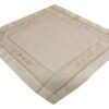 matches21 - Webshop Tischwaesche Heimtextilien Blumenranken Hohlsaum Stick beige 1 Stk viele Modelle 124139 2 1 39