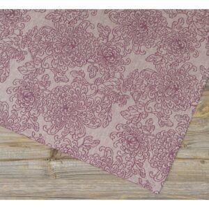 matches21 - Webshop Tischwaesche Heimtextilien CLEO Blueten Ranken Paisley violett 1 Stk viele Modelle 124253 1 20