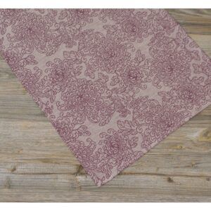 matches21 - Webshop Tischwaesche Heimtextilien CLEO Blueten Ranken Paisley violett 1 Stk viele Modelle 124253 1 1 16