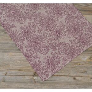 matches21 - Webshop Tischwaesche Heimtextilien CLEO Blueten Ranken Paisley violett 1 Stk viele Modelle 124253 2 1 17