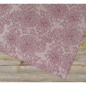 matches21 - Webshop Tischwaesche Heimtextilien CLEO Blueten Ranken Paisley violett 1 Stk viele Modelle 124253 3 1 19