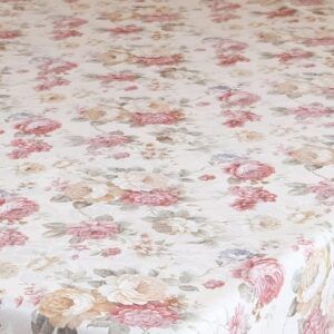 matches21 - Webshop Tischwaesche Heimtextilien Rosen Blueten Jacquard beige bunt 1 Stk viele Modelle 124133 8 1 4