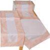 matches21 - Webshop Tischwaesche Heimtextilien weiss und Blueten Stickerei Borte rosa 1 Stk viele Modelle 124127 1 13