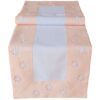 matches21 - Webshop Tischwaesche Heimtextilien weiss und Blueten Stickerei Borte rosa 1 Stk viele Modelle 124127 3 1 16