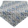 matches21 - Webshop Tischwaesche KARIN geometrisches Druck blau viele Modelle 124876 5 1 27