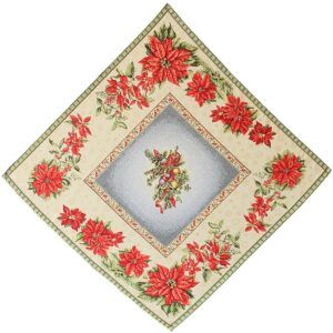 matches21 - Webshop Tischwaesche Weihnachtsstern Mitteldecken bunt Polyester Baumwolle 3 Modelle 125825 3 1 17