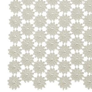 matches21 - Webshop Tischwaesche und Heimtextilien Vollspitze Retrolook Blumen beige 1 Stk viele Modelle 124145 1 1 6