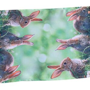 matches21 - Webshop Tischwaesche und Heimtextilien putzige Osterhasen Fotodruck bunt 1 Stk viele Modelle 124076 2 1 20