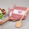 matches21 - Webshop Topflappen 2er Set im Landhausstil hitzebestaendig waschbar 20 20 cm 126657 2 2 77