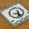 matches21 - Webshop Topflappen Landhaus Stil RESI Hirsch Motiv und kariert Untersetzer 3 Farben 117683 2 1 27