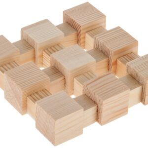 matches21 - Webshop Topfuntersetzer Holz Bausatz Holzbausatz Werkset Bastelset fuer Kinder ab 6 Jahren 113176 6 1 17