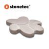 matches21 - Webshop Trittsteine Pfote 2 12 huebsche Beton Trittplatten im Set 30 x 25 cm 126430 9 1 59