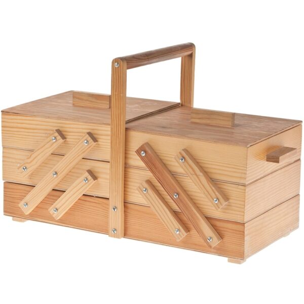 matches21 - Webshop Universal Sortimentskasten Werkzeugkasten Holz Kinder Bausatz Werkset ab 14 J 110071 2 1 1