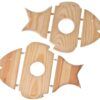 matches21 - Webshop Untersetzer Fisch Topfuntersetzer Topfunterlage Holz Bausatz Kinder ab 10 Jahren 123342 1 3