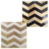 matches21 - Webshop Untersetzer Holz mit geometrischen Muster 2 Farben fuer Glaeser und Tassen 10 cm 126508 1 22