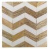 matches21 - Webshop Untersetzer Holz mit geometrischen Muster 2 Farben fuer Glaeser und Tassen 10 cm 126508 3 1 25