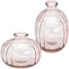 matches21 - Webshop Vasen Blumenvasen Pflanzgefaesse Glasvasen Wohndeko pink rosa Glas in 2 Groessen 125933 1 13