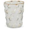 matches21 - Webshop Vasen Glas Goldrand Raffinierter Schliff Blumenvasen Pflanztoepfe 60er 1 Stk 3 Groessen 118614 1 1 14