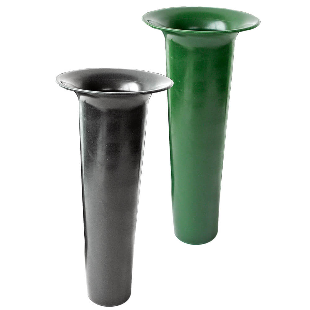 Grabvasen Bodenvasen Kunststoff Einsatz mit Rand 25 x 11 cm online kaufen