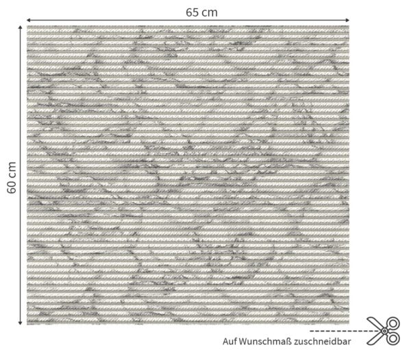 matches21 - Webshop Waschmaschinenauflage NOVA SOFT Antirutschmatte Marmor grau 60 cm 124718 1 1 2