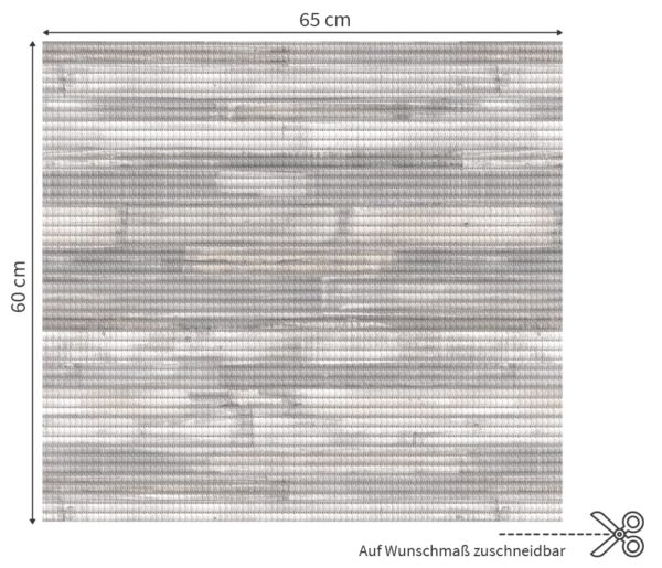 matches21 - Webshop Waschmaschinenauflage NOVA TEX Antirutschmatte Holz grau 60 cm 124752 1 2