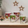 matches21 - Webshop Weihnachtstassen Tassen Becher Kaffeebecher Schneemann 36 Stk 11cm 450ml 106795 2 1 12