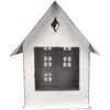 matches21 - Webshop Windlichter Haeuschen Haus Fenster Teelichthalter Kerzen weiss 12 5x11x14 cm 125394 2 1 6