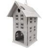 matches21 - Webshop Windlichter Haeuschen Haus Fenster Teelichthalter Kerzen weiss 15x13x21 cm 125396 1 1 5