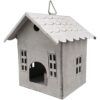 matches21 - Webshop Windlichter Haeuschen Haus Fenster Teelichthalter Kerzen weiss 15x14x15 cm 125397 1 1 5